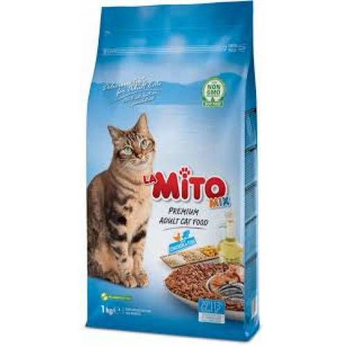 La Mito сухой корм для кошек с рыбой