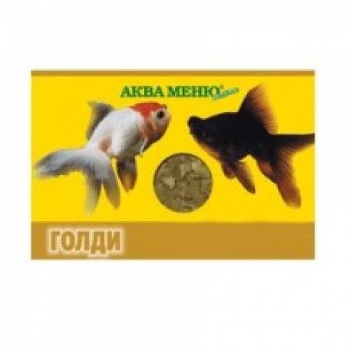 Корм для рыб Аква Меню Голди для золотых рыбок (хлопья)