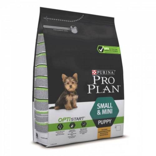 Pro Plan Optistart сухой корм для щенков мелких и карликовых пород, с курицей