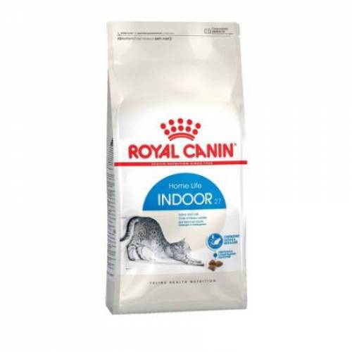 Royal Canin INDOOR 27 сухой корм для взрослых кошек всех пород, живущих в помещении