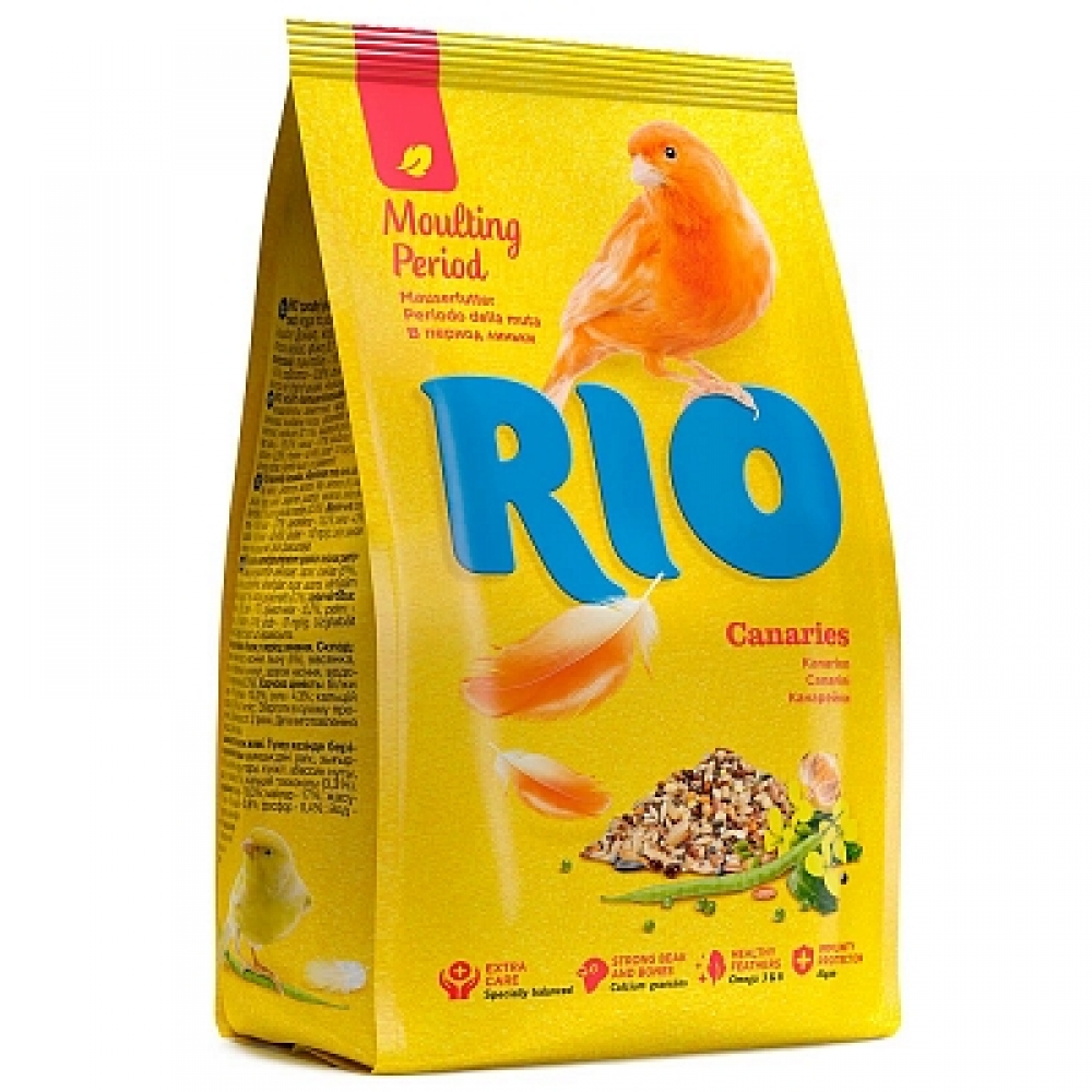 Корм для канареек Rio в период линьки