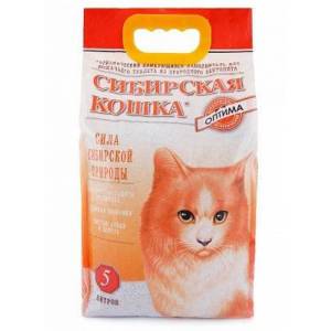 Наполнитель для кошачьего туалета Сибирская Кошка Оптима