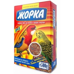 Корм для средних и мелких попугаев, Жорка Орех