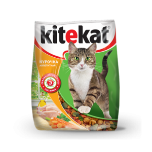 Kitekat Курочка аппетитная сухой корм для кошек