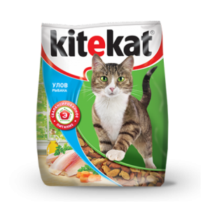 Kitekat Улов рыбака сухой корм для кошек