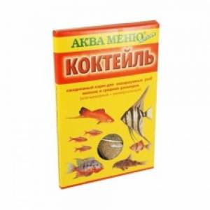 Корм для рыб Аква Меню, Коктейль (15 г)