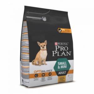 Pro Plan Optibalance для взрослых собак мелких и карликовых пород, с курицей