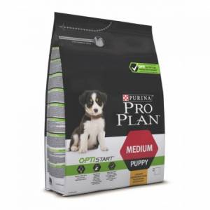 Pro Plan Medium Puppy Optistart сухой корм для щенков средних пород, с курицей