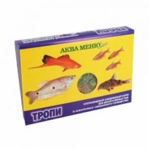 Корм для рыб Аква Меню, Тропи хлопья (11 г)