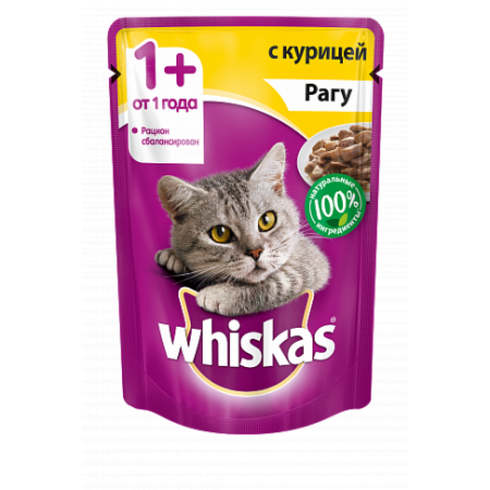 Whiskas рагу с курицей