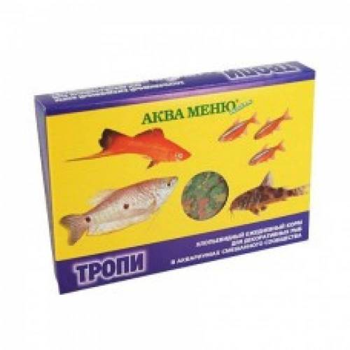 Корм для рыб Аква Меню, Тропи хлопья (11 г)